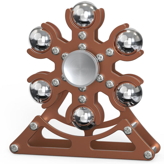 Desk-Fidget-Toys for Ferris-Wheels-Spinner: 4mins Kinetic-Metal-Spinner, Cool-Gadgets-Stuff for Kid Children Teen Adult EDC-Toy, ADHD Tools Stress Relief for Office Home School Men Woman Christmas