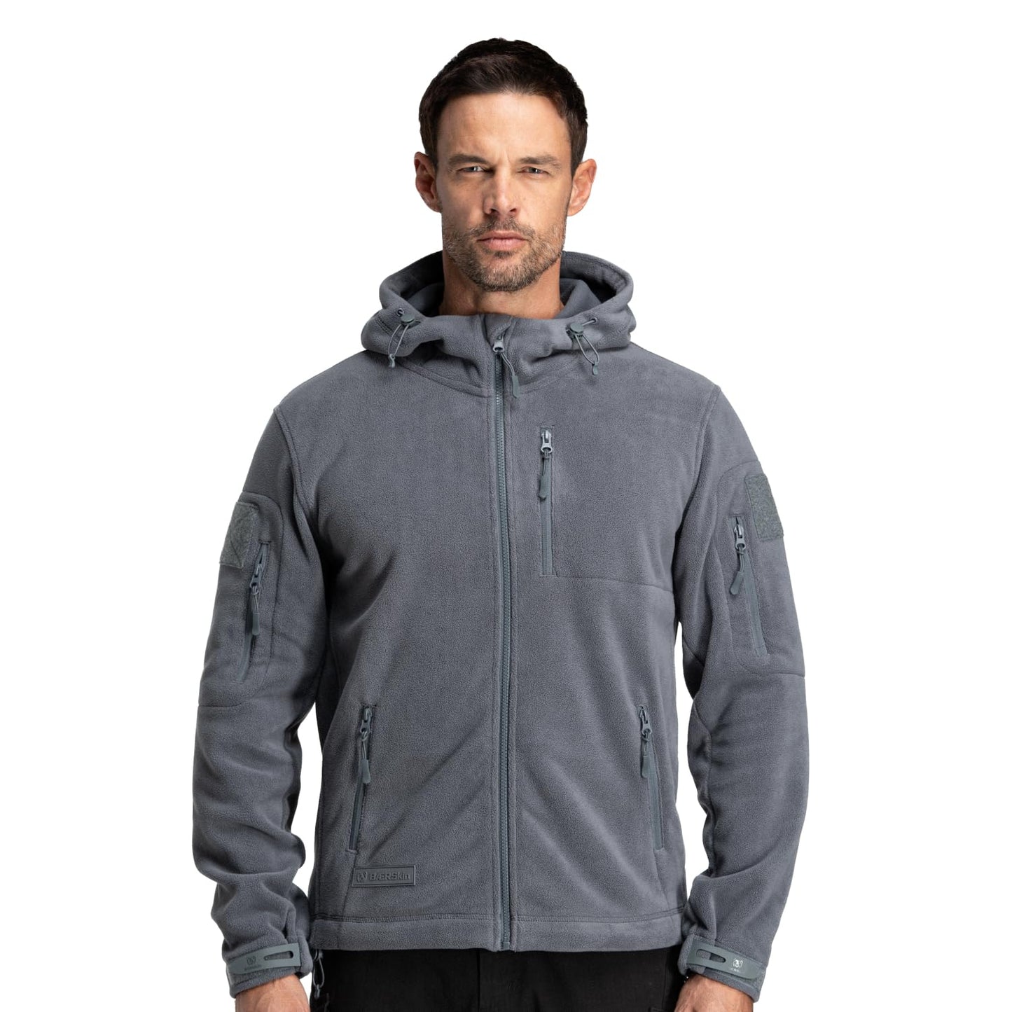 Baerskin Tactical Hoodie Jacket for Men 4.0 - Military Style Fleece Sweater for Cold, Rain, Wind or Snow