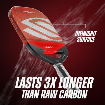Selkirk Sport LUXX Control Pickleball Paddles | Carbon Fiber Pickleball Paddle with Polypropylene X7 Core | InfiniGrit Surface Technology