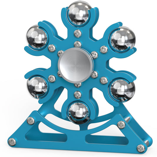 Desk-Fidget-Toys for Ferris-Wheels-Spinner: 4mins Kinetic-Metal-Spinner, Cool-Gadgets-Stuff for Kid Children Teen Adult EDC-Toy, ADHD Tools Stress Relief for Office Home School Men Woman Christmas