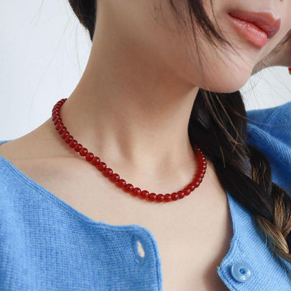 Green Aventurine Jade Necklace, Green Choker Necklace Healing Crystal Necklace with Pearl for Women, Handmade Necklaces Spiritual Jewelry for Women.