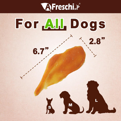 AFreschi Natural Chicken Fillet Jerky 16 oz, Dog Treats, All Natural, Grain-Free, High-Protein, Low Fat, Healthy & Easily Digestible