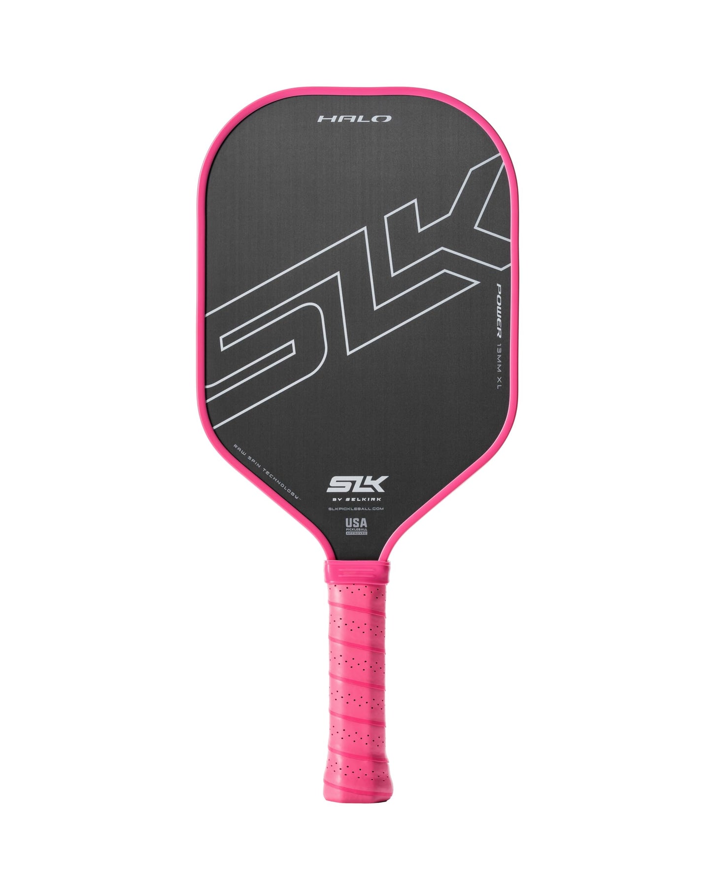 Selkirk Sport SLK Halo Raw Carbon Fiber Pickleball Paddle | Designed in The USA | Choose The T700 Raw Carbon Fiber Power, 18k Ultraweave Control, or Aramid Fiber Linkweave Thermoformed Pro