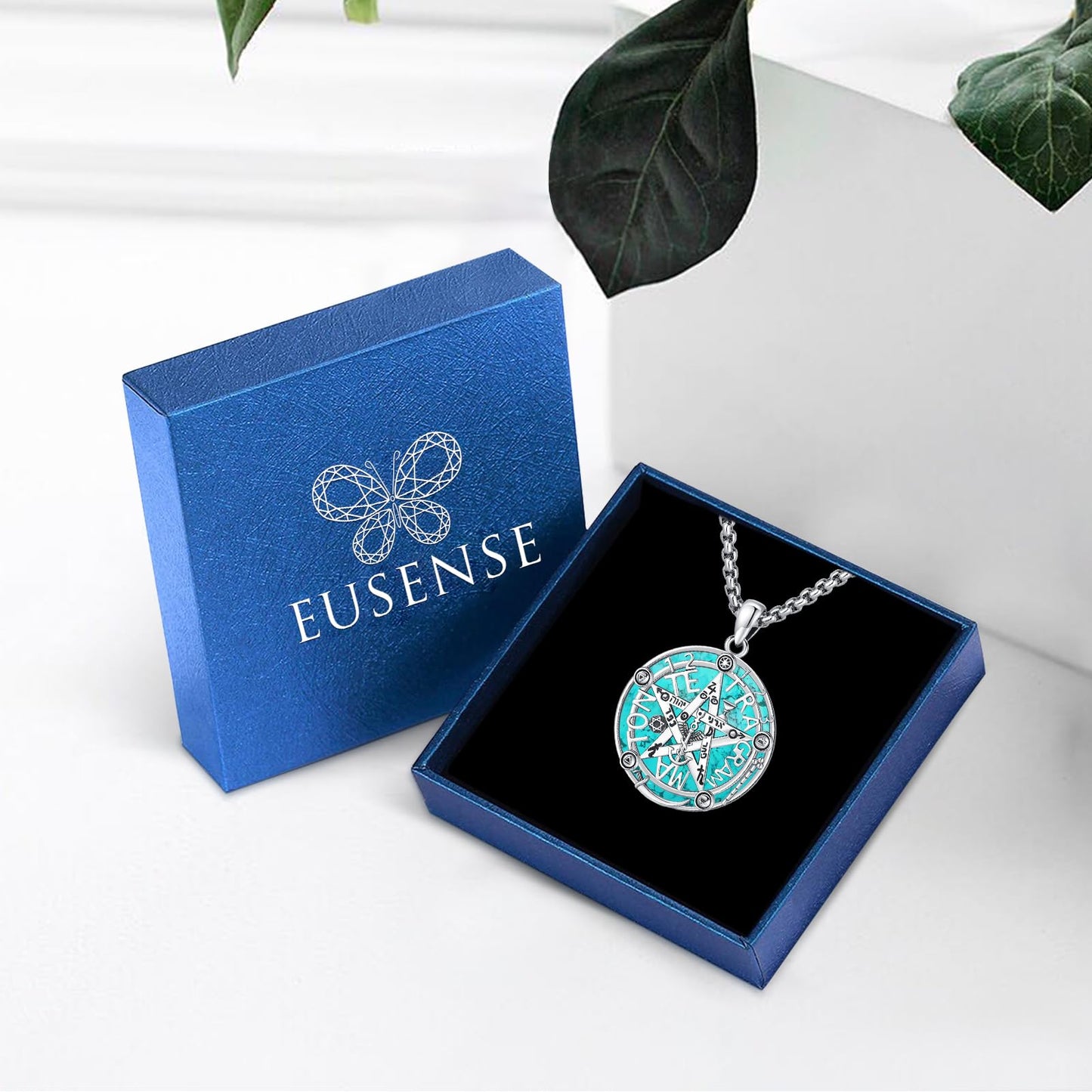 Turquoise Jewelry for Women Men 925 Sterling Silver Pendant Urn Necklaces for Ashes Picture Locket Necklace Thor Hammer Yggdrasil Virgen De Guadalupe St Michael Christopher Judas Witches Knot Necklace