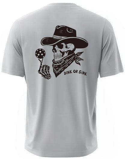 Pickleball Shirts for Men - UPF 50+ Quick Dry Performance Tee Short Sleeve T-Shirt for Pickleball Players