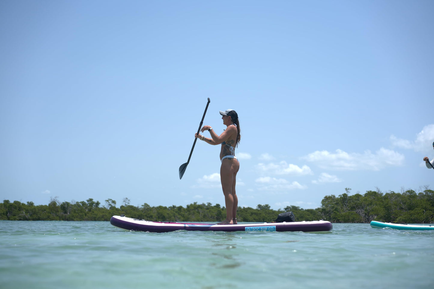 Roc Inflatable Stand Up Paddle Board 10' 6" with Premium SUP Paddle Board Accessories, Wide Stable Design, Non-Slip Comfort Deck for Youth & Adults