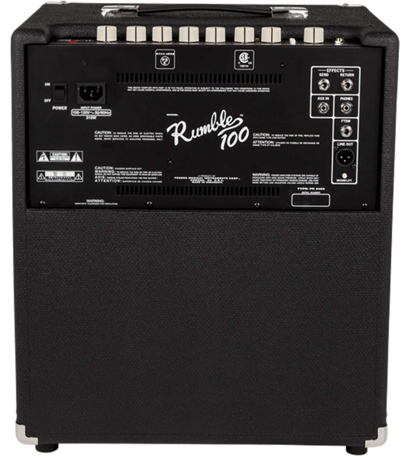 Fender Rumble 40 V3 Bass Amp for Bass Guitar, 40 Watts, with 2-Year Warranty Speaker, with Overdrive Circuit and Mid-Scoop Contour Switch