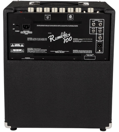 Fender Rumble 40 V3 Bass Amp for Bass Guitar, 40 Watts, with 2-Year Warranty Speaker, with Overdrive Circuit and Mid-Scoop Contour Switch