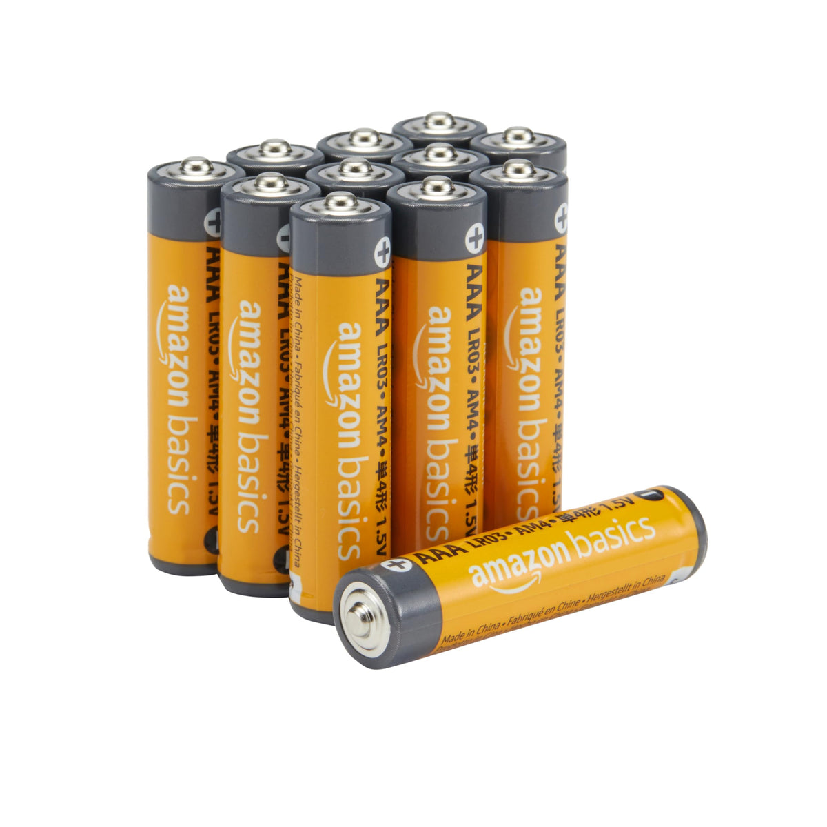 Amazon Basics AAA Long-Lasting Alkaline Batteries, 100-Count, 1.5 Volt, 10-Year Shelf Life, Reliable for Multiple Devices