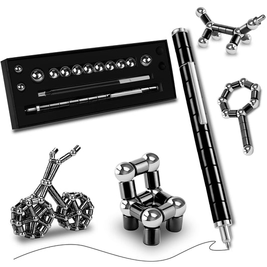 LARAH Color Fidget Pen Toy, Sensory Tool EDC Fidgeting Game for Adults, Cool Gadget Best for Stress and Anxiety Relief and Kill Time,Novelty Gifts for Teen and Adults