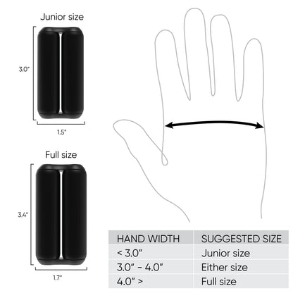 ONO Roller - Handheld Fidget Toy for Adults | Help Relieve Stress, Anxiety, Tension | Promotes Focus, Clarity | Compact, Portable Design (Junior Size/ABS Plastic, Purple)