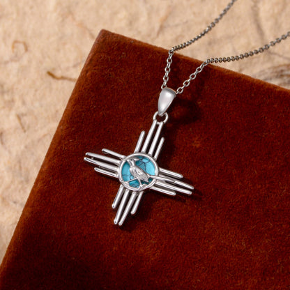 PROESS Sterling Silver Kokopelli Necklace Southwestern Jewelry Gifts for Men Women
