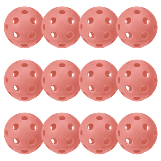 Franklin Sports X-26 Indoor Pickleballs - 3 Pack, 12 Pack & 100 Pack Bulk - USAPA Approved Tournament Pickleballs - Multiple Colors