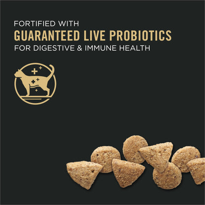 Purina Pro Plan High Protein Cat Food With Probiotics for Cats, Chicken and Rice Formula - 16 lb. Bag