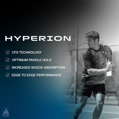 JOOLA Ben Johns Hyperion CFS Pickleball Paddle – Carbon Surface with High Grit & Spin, Elongated Handle, USAPA Approved Ben Johns Paddle