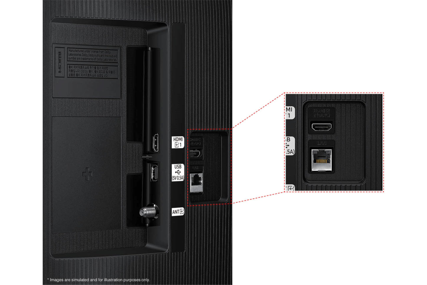 SAMSUNG 32-Inch Class Full HD F6000 Smart TV (2025 Model) HDR, Object Tracking Sound Lite, Knox Security, One UI Tizen, Smart TV