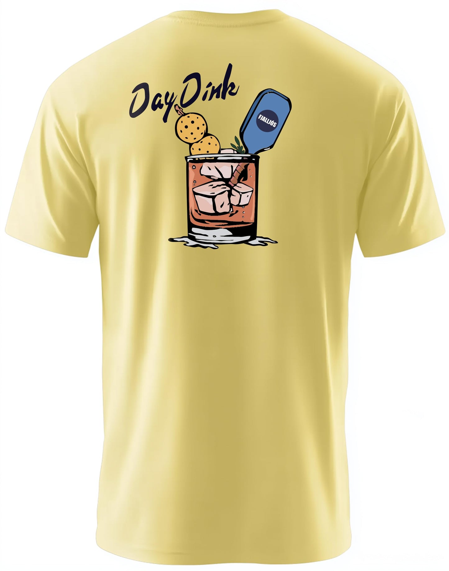 Pickleball Shirts for Men - UPF 50+ Quick Dry Performance Tee Short Sleeve T-Shirt for Pickleball Players