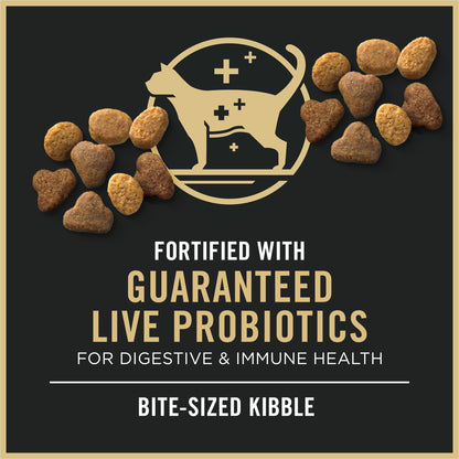 Purina Pro Plan High Protein Cat Food With Probiotics for Cats, Chicken and Rice Formula - 16 lb. Bag