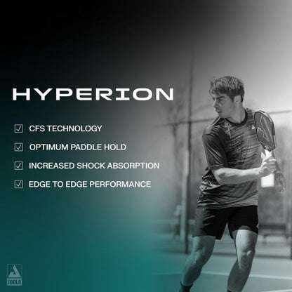 JOOLA Ben Johns Hyperion CFS Pickleball Paddle – Carbon Surface with High Grit & Spin, Elongated Handle, USAPA Approved Ben Johns Paddle