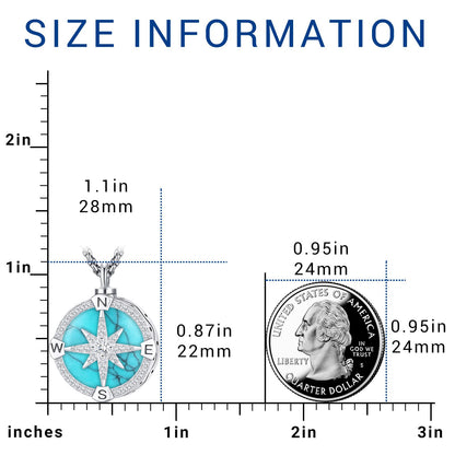 Turquoise Jewelry for Women Men 925 Sterling Silver Pendant Urn Necklaces for Ashes Picture Locket Necklace Thor Hammer Yggdrasil Virgen De Guadalupe St Michael Christopher Judas Witches Knot Necklace