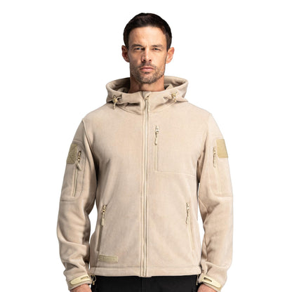 Baerskin Tactical Hoodie Jacket for Men 4.0 - Military Style Fleece Sweater for Cold, Rain, Wind or Snow