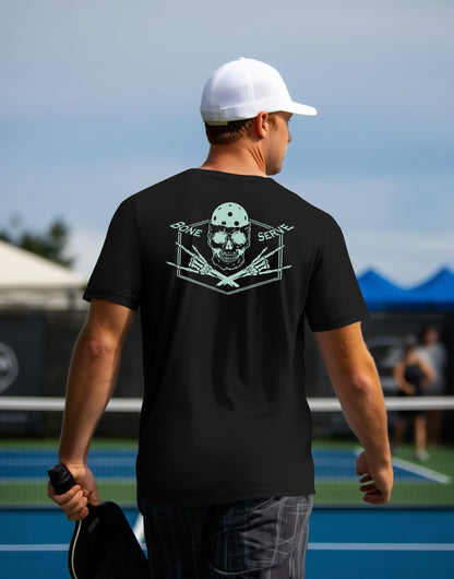 Pickleball Shirts for Men - UPF 50+ Quick Dry Performance Tee Short Sleeve T-Shirt for Pickleball Players