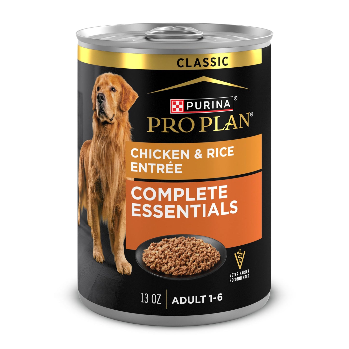 Purina Pro Plan Complete Essentials Shredded Blend Salmon and Rice Dog Food Dry Formula with Probiotics for Dogs - 33 lb. Bag
