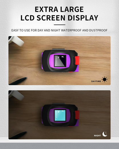 3 in 1 Digital Laser Tape Measure, 197ft/60m Laser Distance Meter, 16ft/5m Digital Tape Measure with Cross Line, AutoLock, ft/in/m Unit Switch, Measure Area, Volume, Pythagorean