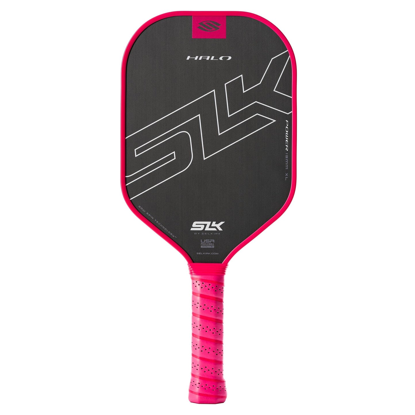 Selkirk Sport SLK Halo Raw Carbon Fiber Pickleball Paddle | Designed in The USA | Choose The T700 Raw Carbon Fiber Power, 18k Ultraweave Control, or Aramid Fiber Linkweave Thermoformed Pro
