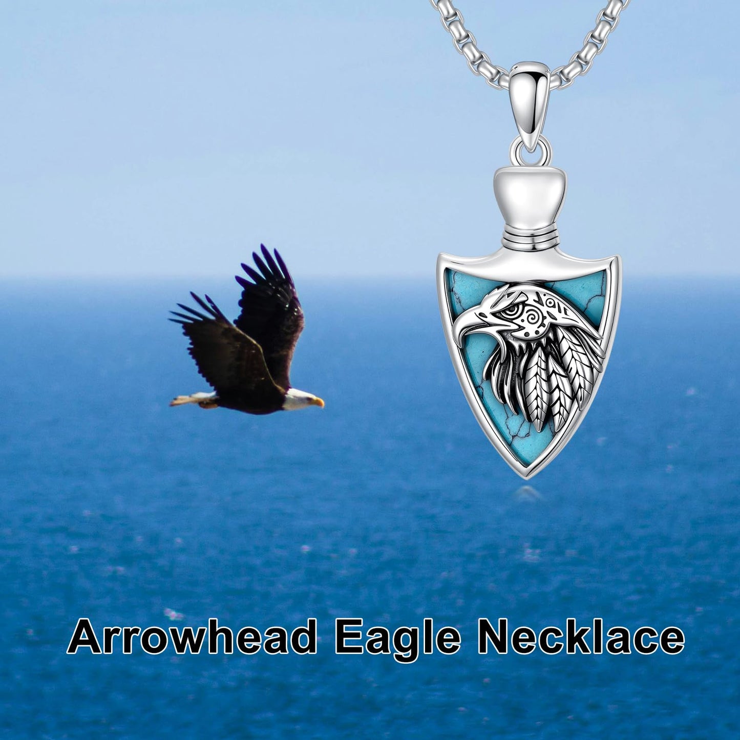 PROESS Sterling Silver Kokopelli Necklace Southwestern Jewelry Gifts for Men Women