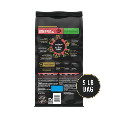 Purina Pro Plan Sensitive Skin and Stomach Dog Food Small Breed, Adult Salmon & Rice Formula - 4 lb. Bag