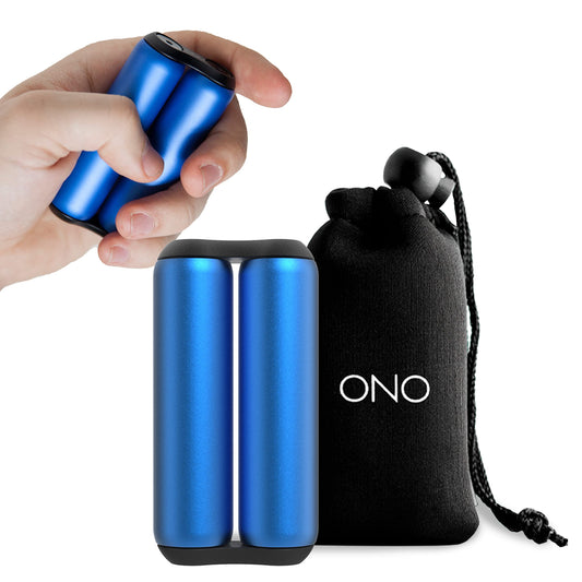 ONO Roller - Handheld Fidget Toy for Adults | Help Relieve Stress, Anxiety, Tension | Promotes Focus, Clarity | Compact, Portable Design (Junior Size/ABS Plastic, Purple)