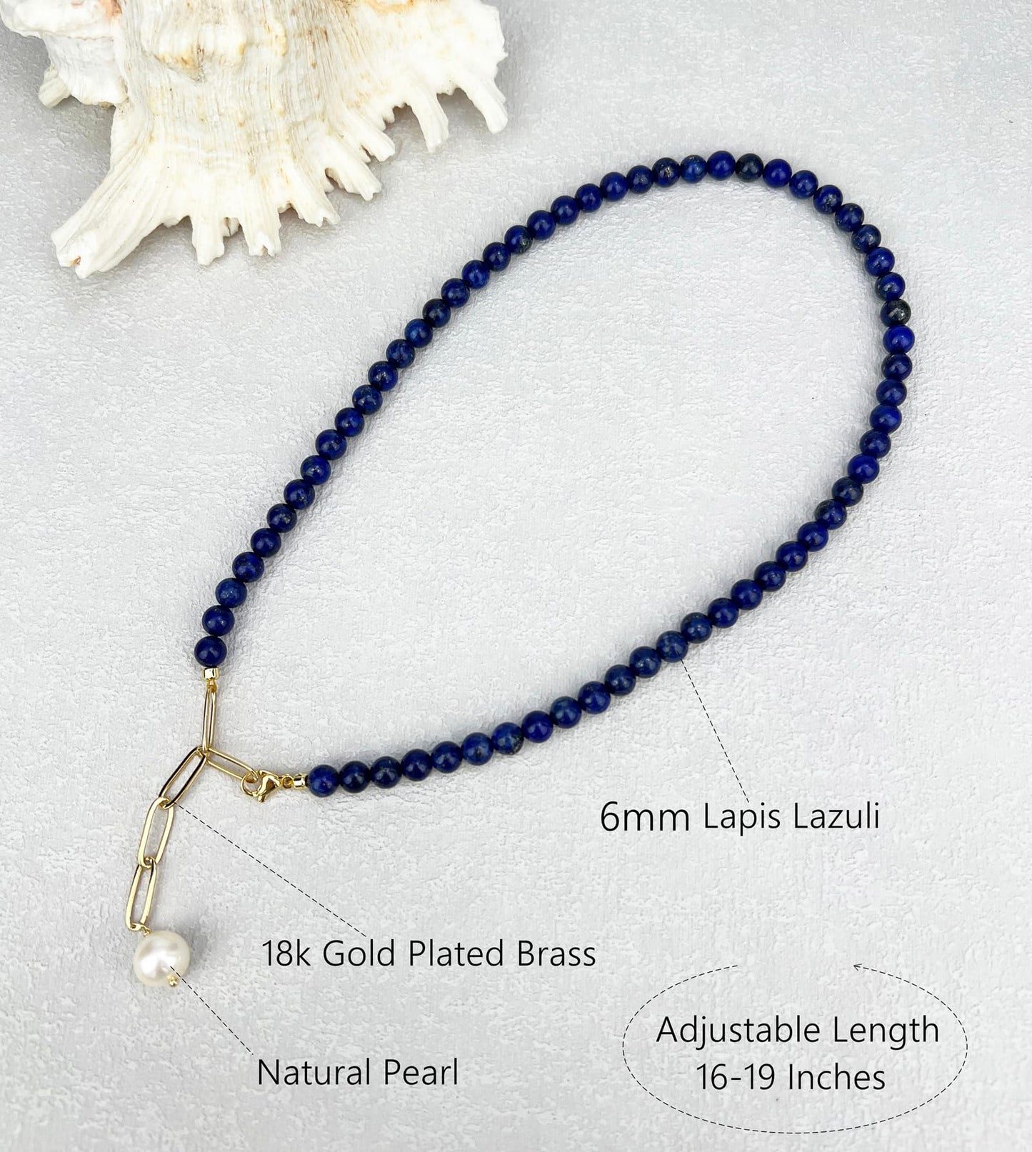 Green Aventurine Jade Necklace, Green Choker Necklace Healing Crystal Necklace with Pearl for Women, Handmade Necklaces Spiritual Jewelry for Women.