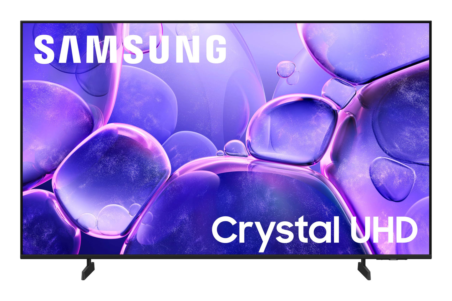 Samsung 43-Inch Class Crystal UHD U8000F 4K Smart TV (2025 Model) Endless Free Content, Crystal Processor 4K, MetalStream Design, Knox Security, Alexa Built-in