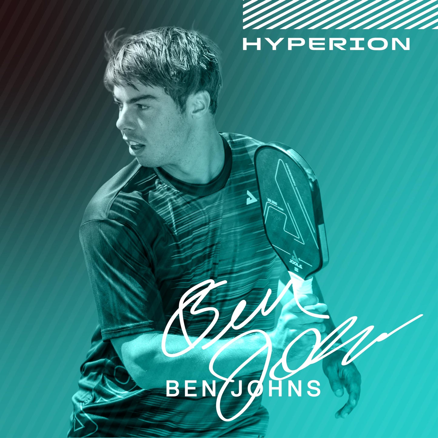 JOOLA Ben Johns Hyperion CFS Pickleball Paddle – Carbon Surface with High Grit & Spin, Elongated Handle, USAPA Approved Ben Johns Paddle
