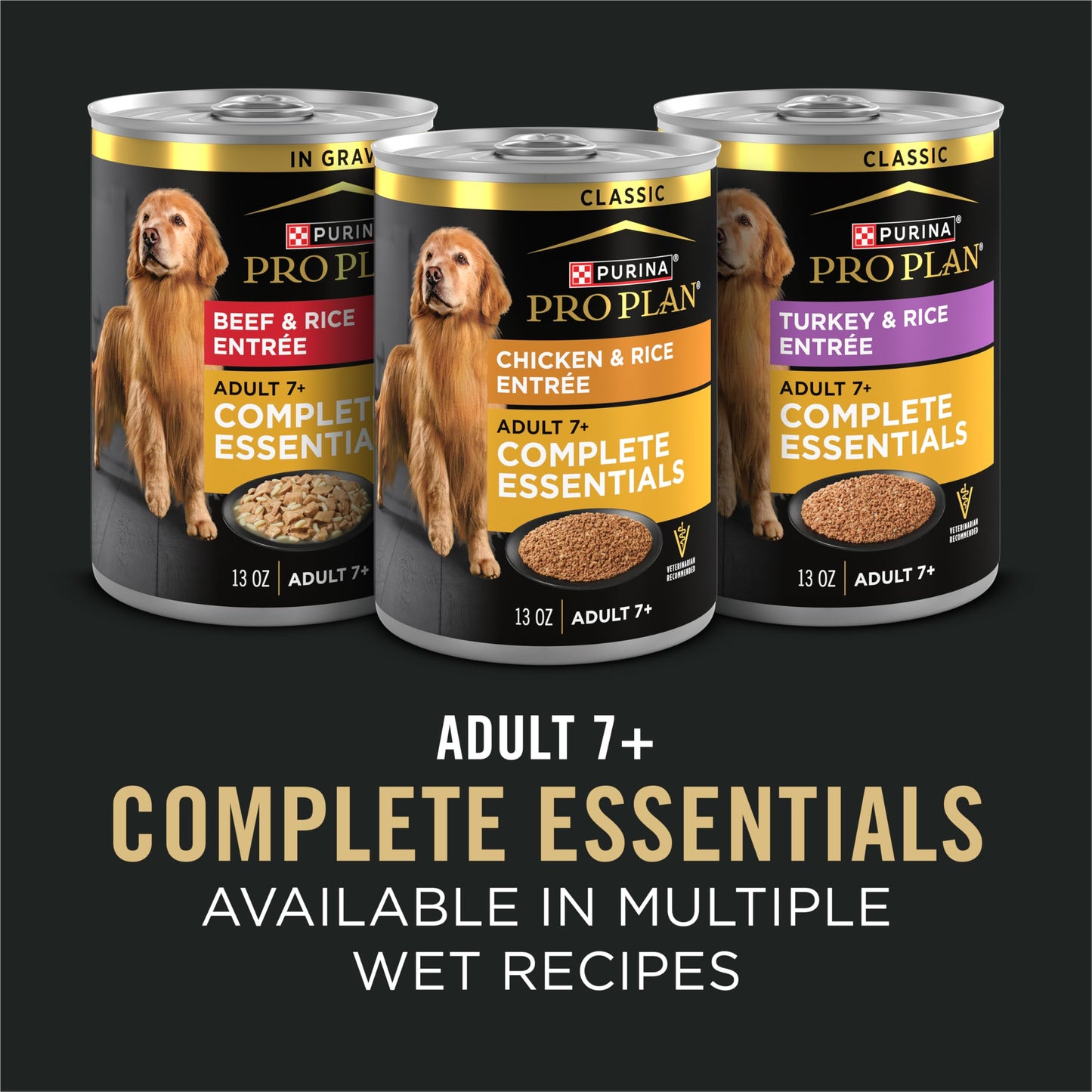 Purina Pro Plan Complete Essentials Shredded Blend Salmon and Rice Dog Food Dry Formula with Probiotics for Dogs - 33 lb. Bag