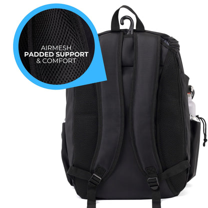 Athletico 35L Pickleball Backpack - Pickleball Bags for Men or Women Includes Pickleball Ball Holder
