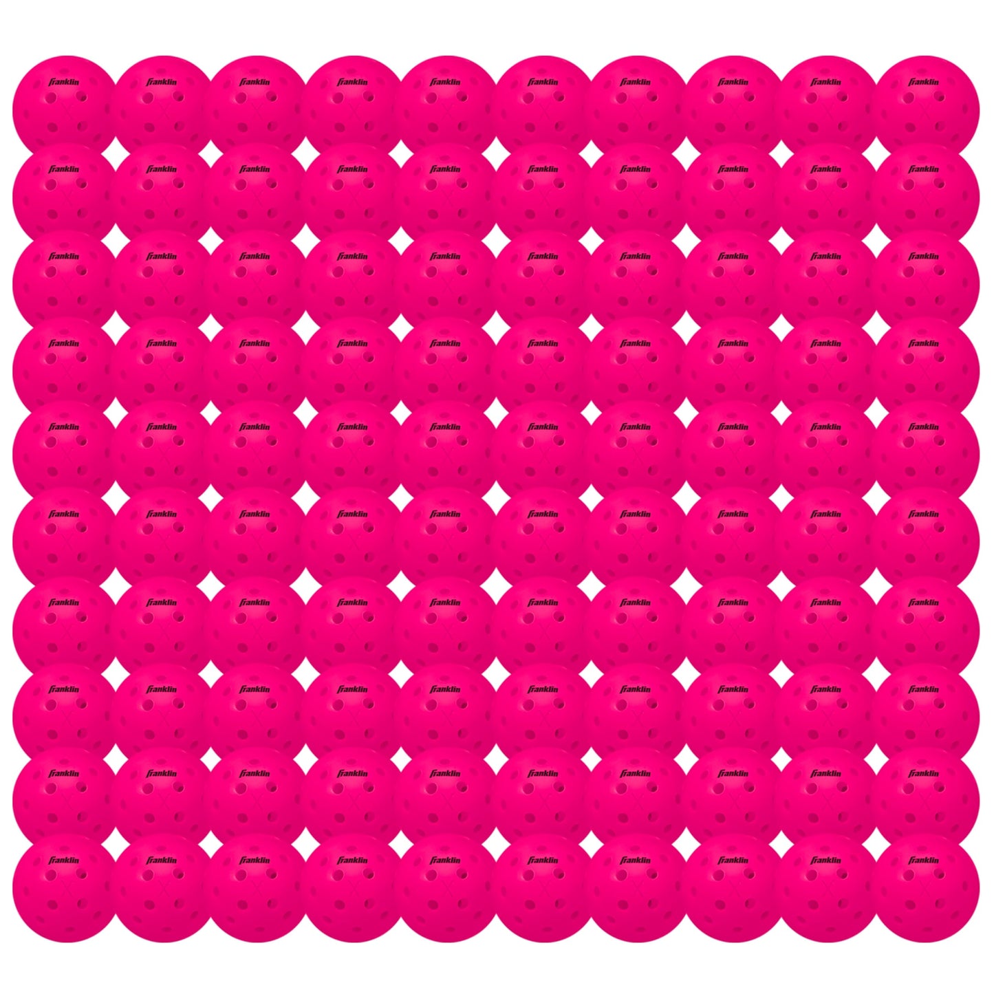 Franklin Sports X-40 Outdoor Pickleballs - Official Ball of USA Pickleball, APP Tour + US Open - Regulation Size