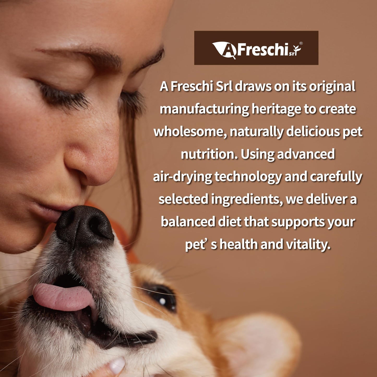 AFreschi Air-Dried Dog Food Turkey Recipe 2.2 lb, All-Natural, Complete & Balanced, Single-Animal Protein, Grain-Free, High-Protein, Limited Ingredients