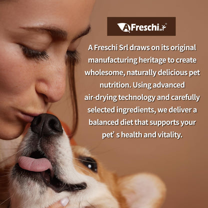 AFreschi Air-Dried Dog Food Turkey Recipe 2.2 lb, All-Natural, Complete & Balanced, Single-Animal Protein, Grain-Free, High-Protein, Limited Ingredients