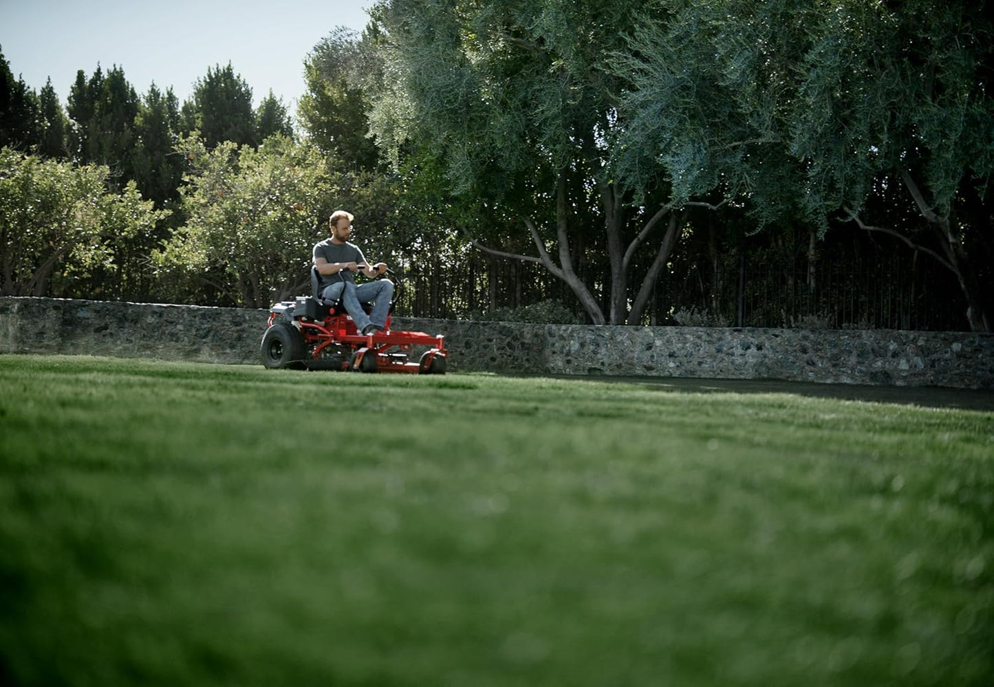 Craftsman 46" Gas Zero-Turn Riding Lawn Mower with 22.0 HP* Kohler 7000 Series Engine, Gas Lawn Tractor with Dual Hydrostatic Transmission, Red/Black