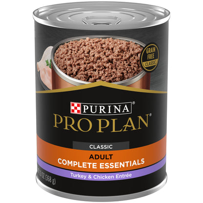 Purina Pro Plan Complete Essentials Shredded Blend Salmon and Rice Dog Food Dry Formula with Probiotics for Dogs - 33 lb. Bag