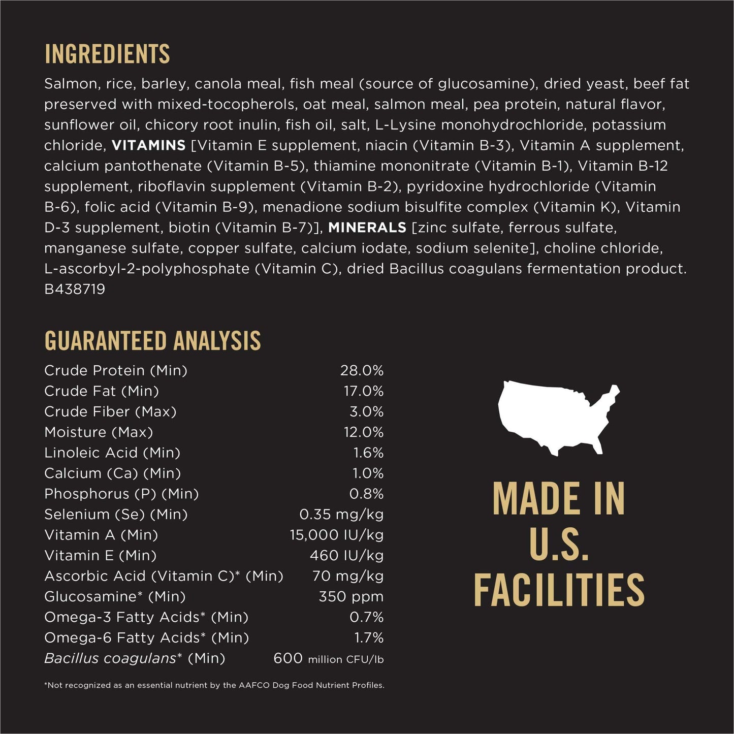 Purina Pro Plan Sensitive Skin and Stomach Dog Food Small Breed, Adult Salmon & Rice Formula - 4 lb. Bag