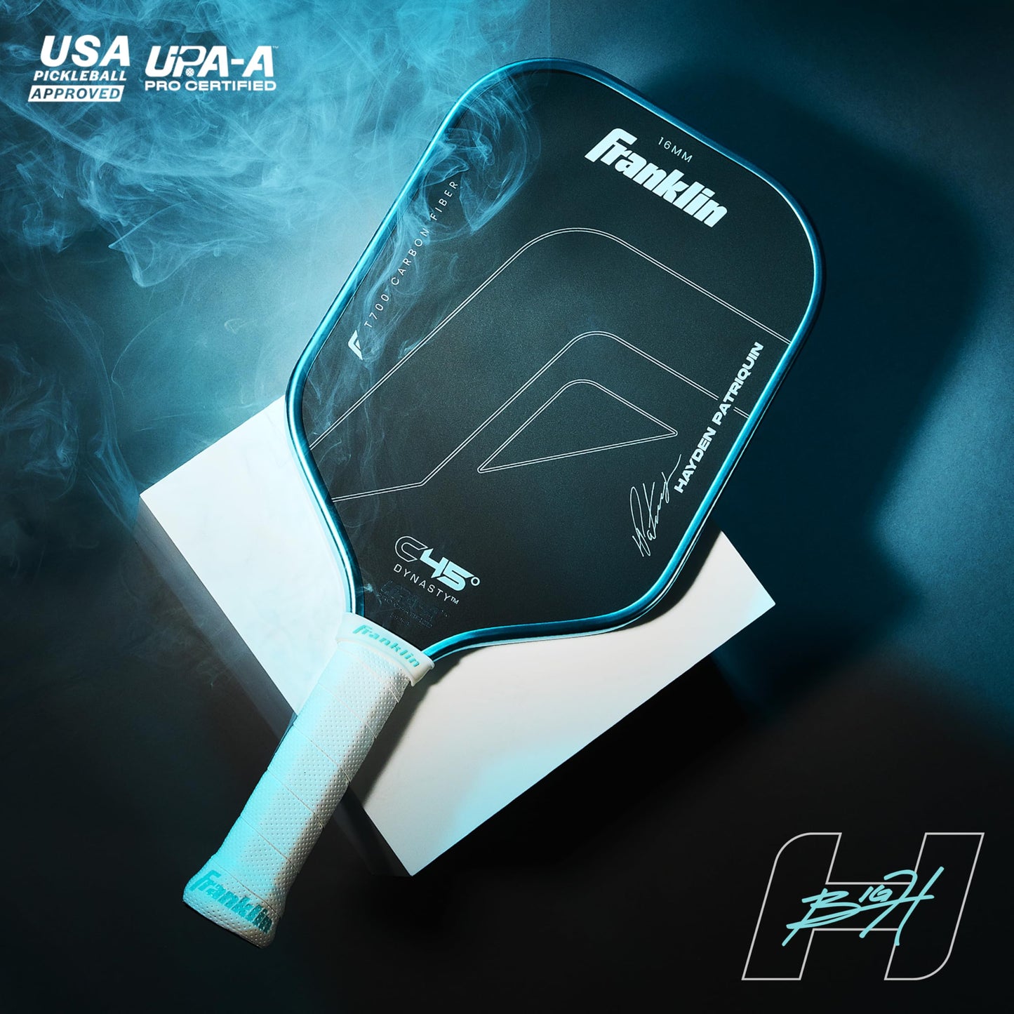 Franklin Sports PRO Pickleball Paddles – C45 Carbon Fiber Series - Official USAP + UPA Approved – Pro Player Design