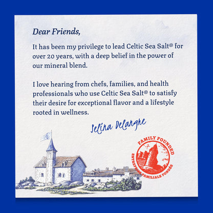 Celtic Sea Salt Fine Ground – Natural Mineral Salt, Sustainably Harvested, GMP Certified, Lab Tested – Baking, Cooking, Seasoning, Everyday Use – ½ Pound Resealable Bag