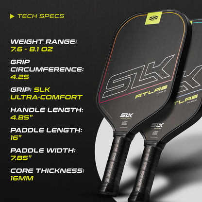 Selkirk Sport SLK Pickleball Paddles Set of 2 | Designed in The USA | Choose The SLK Neo Graphite, SLK Neo Fiberglass Pickleball Set or SLK Atlas Pickleball Bundle