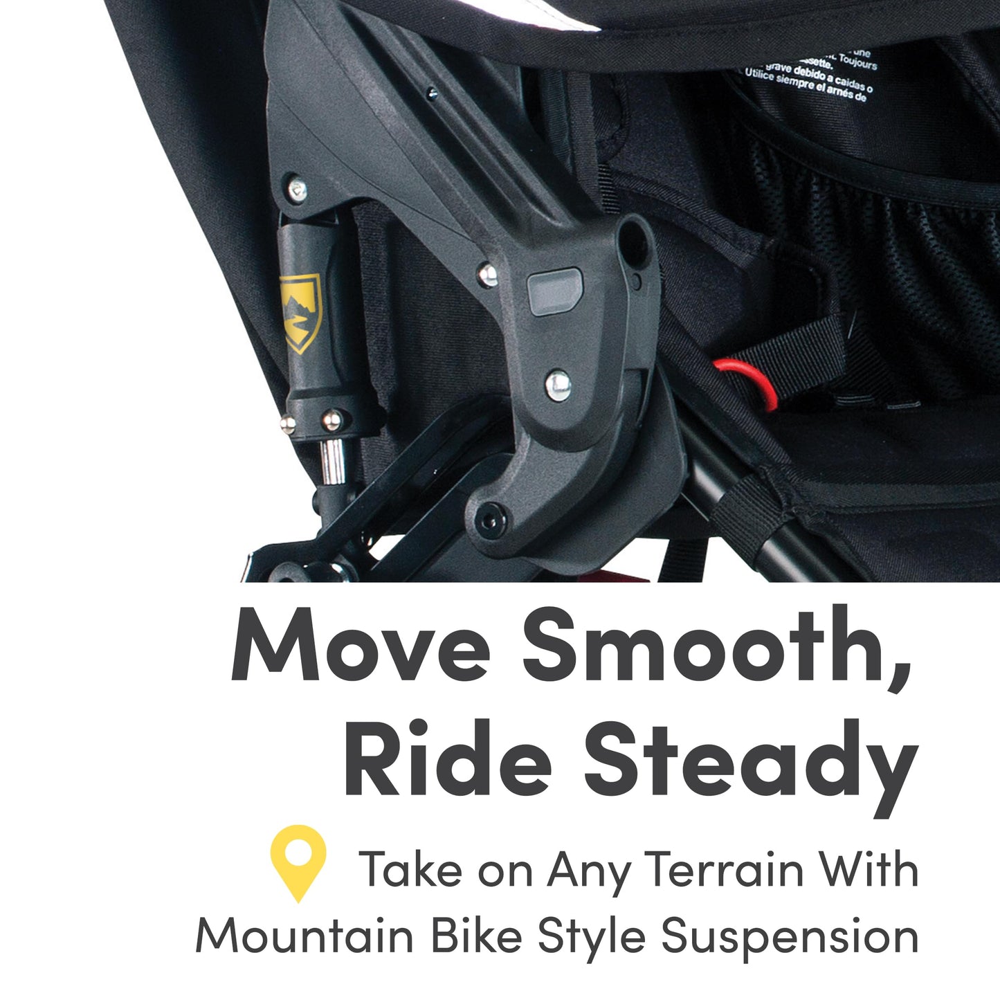BOB Gear Revolution Flex 3.0 Duallie Jogging Stroller, Double Stroller, Graphite Black