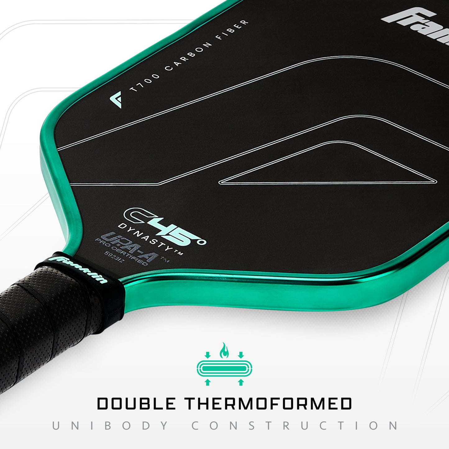 Franklin Sports PRO Pickleball Paddles – C45 Carbon Fiber Series - Official USAP + UPA Approved – Pro Player Design