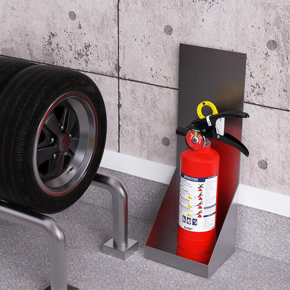 Ougist ABC Fire Extinguisher for Home & Vehicle - 2.5 lb 1-A:10-B:C Rated, Dry Chemical Fire Safety with Quick-Release Handle, Certified for Kitchen/Car/Boat Use-Model FF1KG-2Pack