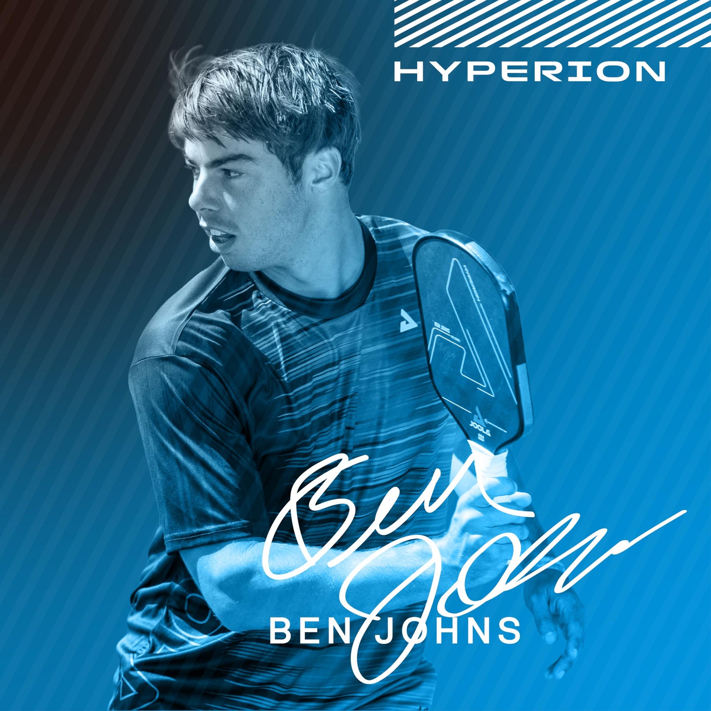 JOOLA Ben Johns Hyperion CFS Pickleball Paddle – Carbon Surface with High Grit & Spin, Elongated Handle, USAPA Approved Ben Johns Paddle
